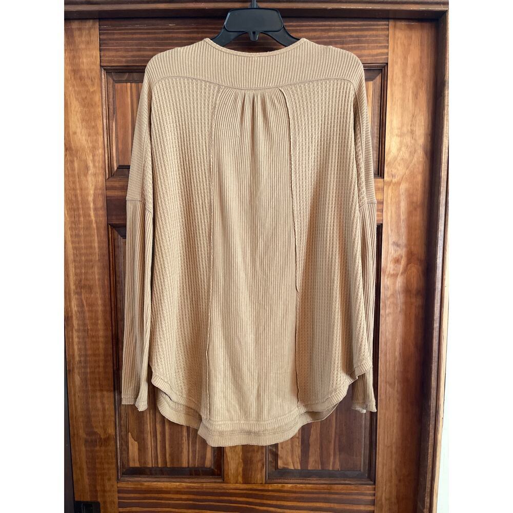 Free People Leo Henley Tan Small - Picture 5 of 5